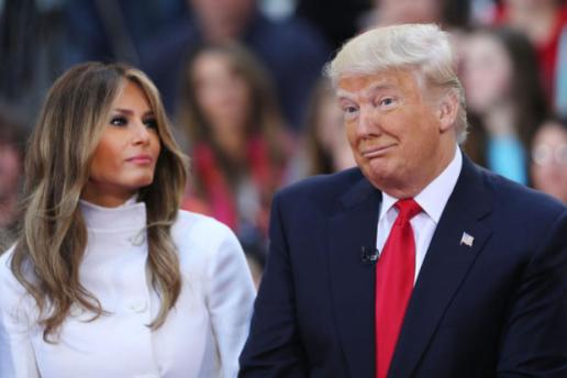 Incoming first couple, Melania and Donald Trump